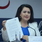 La hoy expresidenta del Consejo de la Judicatura