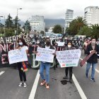 Los habitantes de siete barrios han realizado varios plantones desde el año pasado.