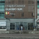 El herido fue llevado al Hospital General Guasmo Sur para ser atendido luego del ataque.