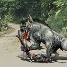 Por este camino fue llevado uno de los tres asesinados por el Enterrador de Dayuma.