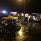 Los policías viajaban de Quito a Guayaquil.