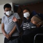 La familia Iza Minango fue acogida en la casa de un familiar, ubicada en La Comuna, cerca del lugar de la tragedia.