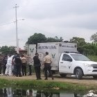 La Policía Nacional hizo el levantamiento del cadáver.