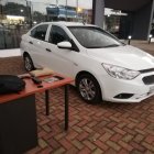 En este auto se habría perpetrado el crimen.