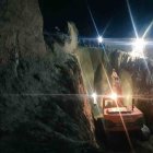 Las labores de rescate empiezan para salvar al menor.