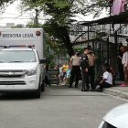 La Policía llegó a la zona donde ocurrió el ataque.