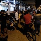 Los dos amigos fueron llevados al hospital de Daule, pero allí solo comprobaron sus decesos.