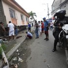 En el sector del suceso los lugareños estaban asustados por lo ocurrido.