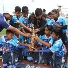 En la categoría sub-11, Emelec de Guayaquil se quedó con el trofeo de campeón.