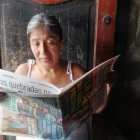 Cuando a la canillita que le compran el Diario se le acaban los ejemplares; el esposo de María va para el centro, pero ella debe tener su periódico.