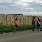 Varios vecinos alarmados por el suceso que se registró la mañana de este martes 22 de febrero de 2022.