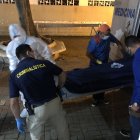 El cuerpo de Carlos fue llevado a Babahoyo para que le realizaran la autopsia.