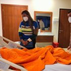 Miryam Núñez está recuperándose tras el accidente que sufrió mientras entrenaba.