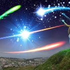 En esta loma dicen que se ven eventos paranormales.