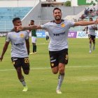 Francisco Fydriszewski fue autor del gol de Aucas, en el empate (1-1) que su equipo logró ante Orense.