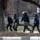 "Hoy Rusia atacó todo el territorio de Ucrania. Y hoy nuestros defensores han hecho mucho", dijo el mandatario.