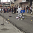 De acuerdo a la información policial, se utilizó un arma nueve milímetros.