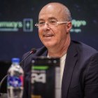 Jorge Célico fue presentado como nuevo técnico de Barcelona.