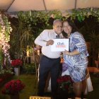 La cena fue organizada por Le Papillon, en Samborondón.