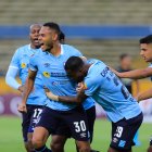 Ismael Díaz (30) fue autor del segundo gol, con el que la Universidad Católica se impuso  (2-0) al Bolívar de Bolivia.