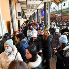 Wroclaw refugees from Ukraine at the Main Railway Station in Wroclaw,