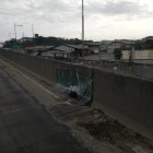 En este lugar, en la avenida Perimetral se dio el accidente.