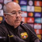 Jorge Célico, entrenador de Barcelona que se mantiene invicto.