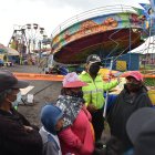 Las víctimas del accidente del juego mecánico permanecen en cuidados intensivos.