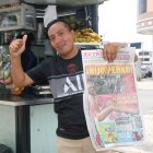 Luis compartirá el premio con su esposa, Fanny Morocho, quien ama EXTRA.