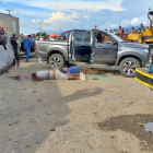 Walter Cango Juárez fue asesinado en la mecánica. Su hijo Johan Cango también ‘marchó