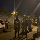 Víctima de los disparos, el conductor perdió el control del carro.