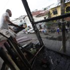 El percance se originó en la calle Huancavilca, entre 18 y 19, en el suroeste de Guayaquil.