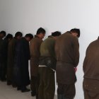 Los ocho hombres fueron trasladados a Guayaquil para realizar los trámites en Fiscalía.