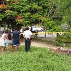 Los vecinos del barrio Santa María escucharon la ráfaga de balas.