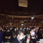 Fans de José Luis Perales se dieron cita en el Coliseo Rumiñauhi.