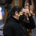 La tonadillera Isabel Pantoja en el Juzgado de lo Penal número 5 de Málaga donde este martes es juzgada en una causa en la que el fiscal pide para ella tres años de prisión por un delito de insolvencia punible. EFE/Daniel Pérez