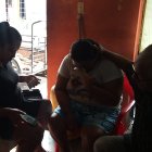 Familiares de la niña asesinada exigen justicia.