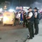 La víctima y su conviviente iban a bordo de esta tricimoto.