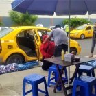 Los sospechosos cayeron cuando fueron a comer en un puesto de venta de encebollados.