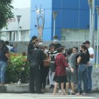 Familiares del policía Isaac Ariel Lara Montalvo se encuentran consternados.ECUADOR