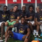 Los seleccionados en el festejo por la clasificación al Mundial, que además llega con más de $ 10 millones de premio por parte de FIFA.