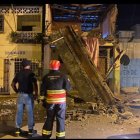 Los daños también son notorios en los inmuebles de la ciudad, entre ellos se encuentra el edificio municipal.