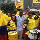 Édison Méndez, exseleccionado, compartió con los aficionados su experiencia futbolera.