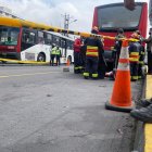 El cuerpo de Jaime Veintimilla, oriundo de Chimborazo, estaba debajo de la unidad.