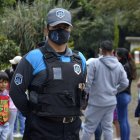 Los guardias contratados para combatir la inseguridad son de empresas privadas.