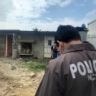 En esta casa fue encontrado el cadáver de la adolescente asesinada.