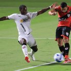 El albo hizo un buen primer tiempo, pero perdió las marcas en el complemento. Mal arranque internacional para el equipo de Pablo Marini.