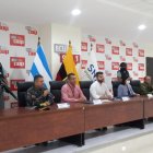 Rueda de prensa en el ECU 911 sobre la seguridad en las cárceles.
