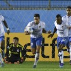 El atacante uruguayo Mauro Da Luz (32) marcó un doblete ante los brasileños.