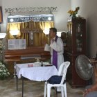 Los restos de Nancy Fabiola Soledispa Alvarado fueron velados hasta las 16:00 de ayer.